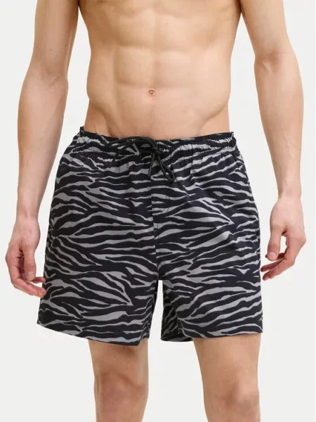Jack & Jones Шорти для плавання Maui Shell чорний