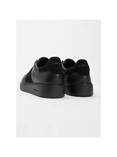 Sneakersy Woolrich klasyczne czarne