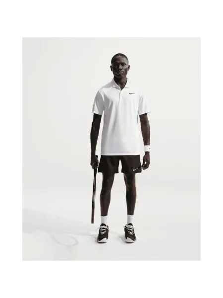 Koszulka polo damska Nike Court Dri-FIT z krótkim rękawem S biały