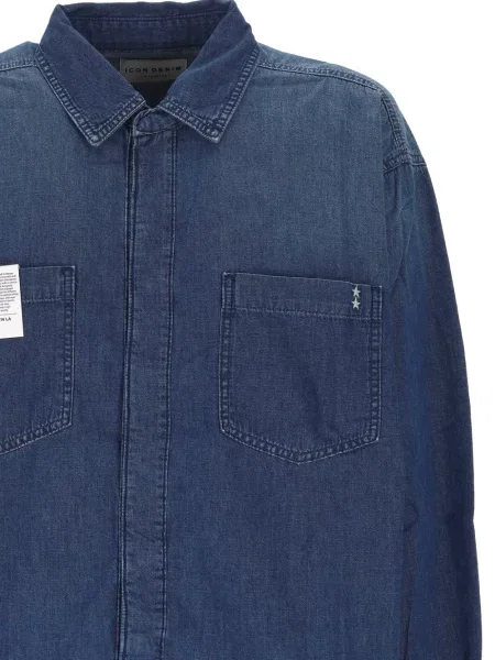 Cămașă de blugi Icon Denim albastru