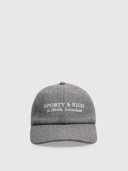 Кепка Sporty & Rich серая