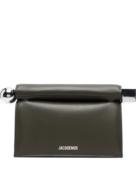 Geantă plic Jacquemus verde