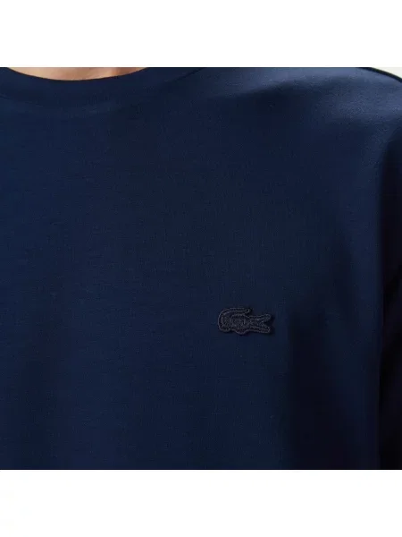 Lacoste Koszulka Oversize granatowa