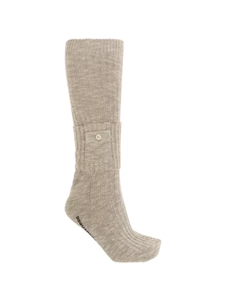 Șosete Dsquared2 tricotate gri