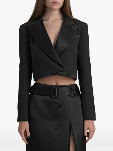 Decupat sacou Contessa Mills negru