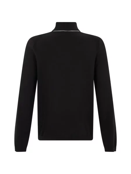 Pulover Boss cu autograf negru