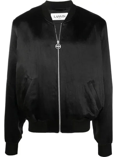 Stras geacă bomber Lanvin negru