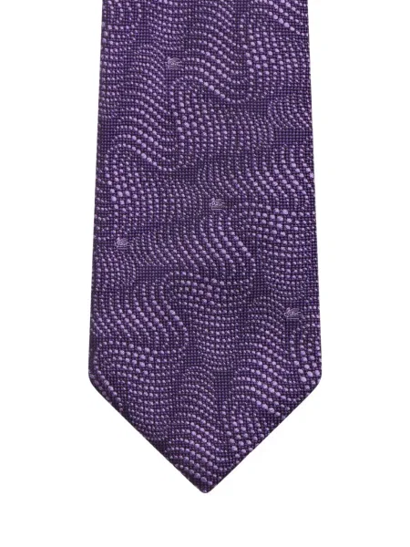 Cravată Etro de mătase violet