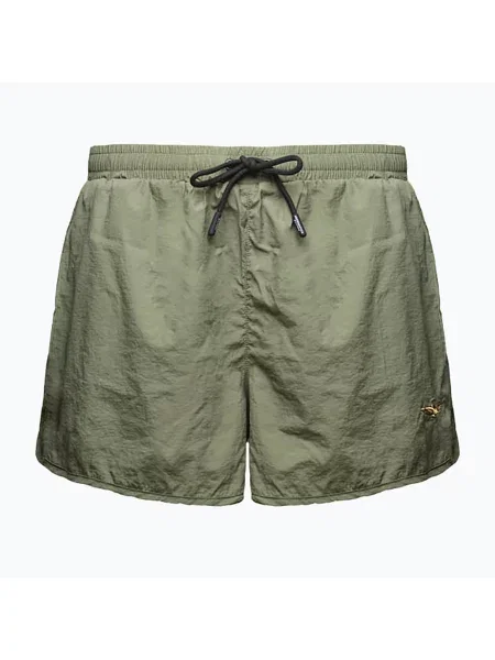 Pantaloni scurți de baie pentru bărbați Aeronautica Militare lichen green verde