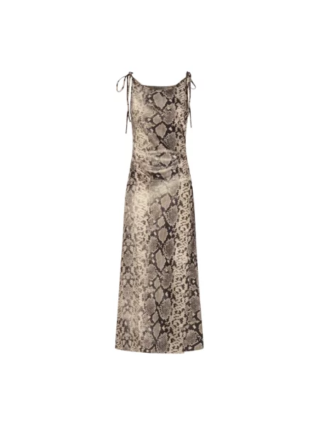 Wielobarwność sukienka midi Acne Studios do kolan