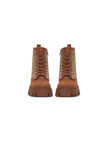 Kotníková obuv Nine West béžové