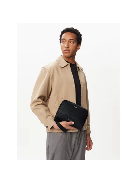 TOMMY HILFIGER Toaletna torbica CENTRAL' crna