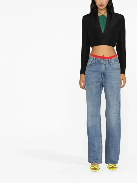 Striukė Dsquared2 apkarpytas juoda