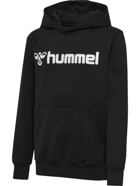 Bluza z kapturem dla dzieci Hummel Go Logo czarna