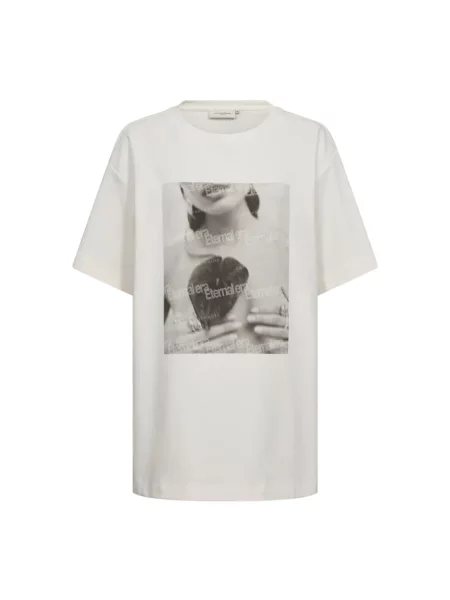 Długa koszulka Copenhagen Muse biała