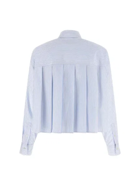 Weekend Max Mara Bluzka Koszulowa Eden blau biała