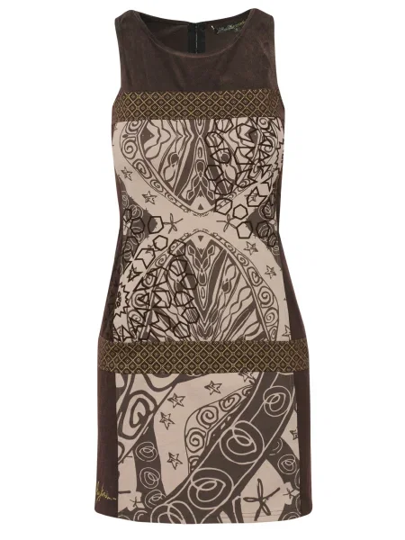 KOROSHI Rochie / maro bej