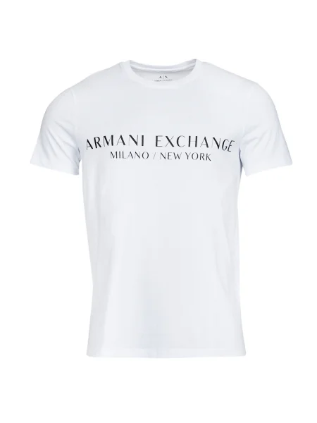 Tricou Armani Exchange alb