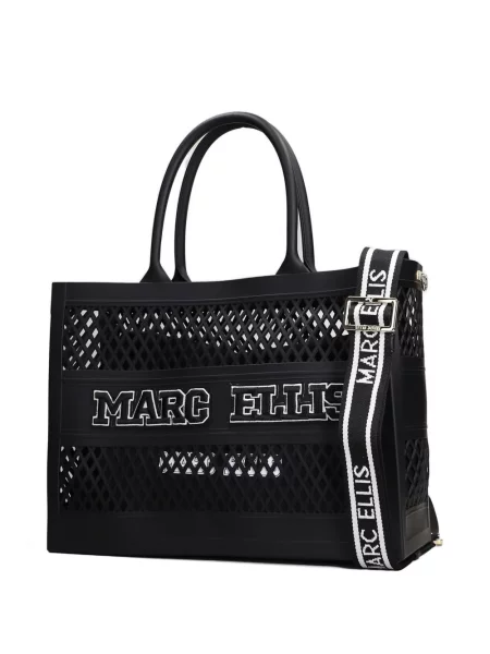 Шопинг чанта Marc Ellis с автограф черно