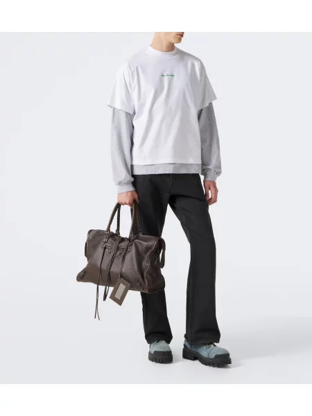 Geantă Balenciaga din piele maro