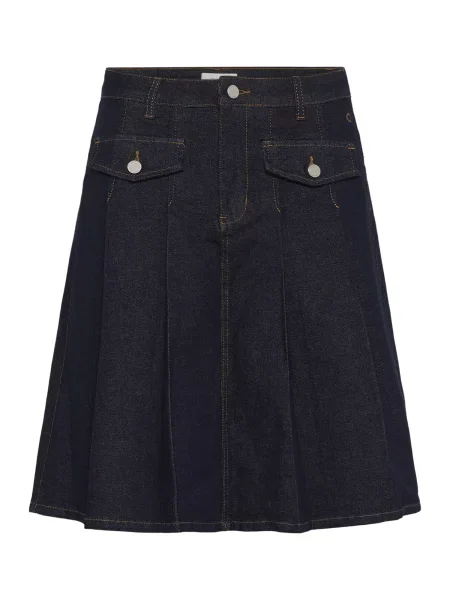 Cream Fustă Rin denim albastru