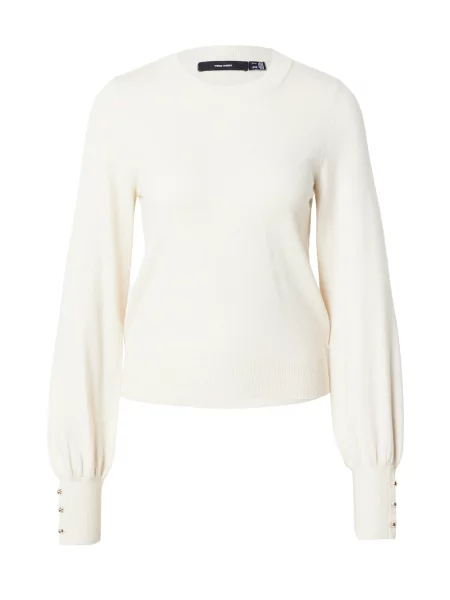VERO MODA Pulover VMHAPPY crem