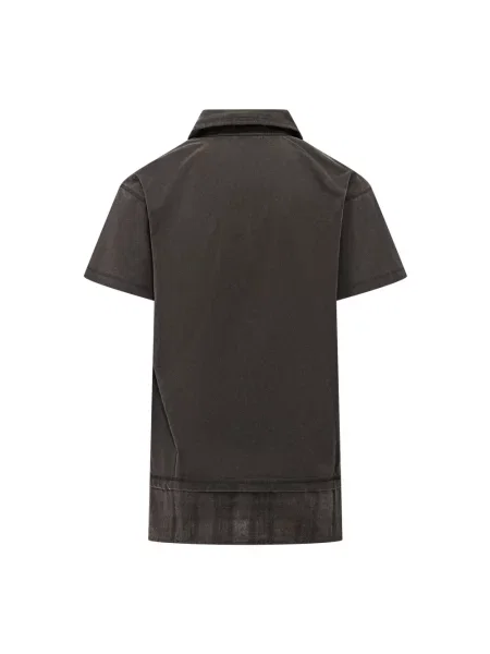 Koszulka polo Diesel czarna