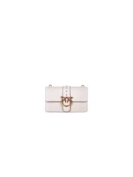 Torebka crossbody Pinko klasyczna biała