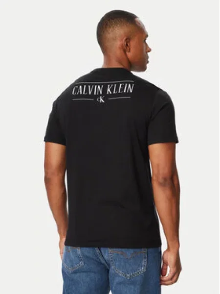 Calvin Klein Jeans Tričko / biela čierna