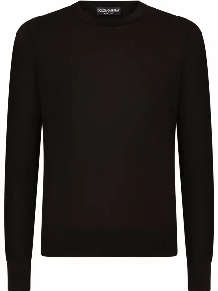 Pulover Dolce & Gabbana din cașmir negru