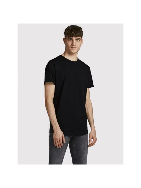 JACK & JONES Majica Basher' črna