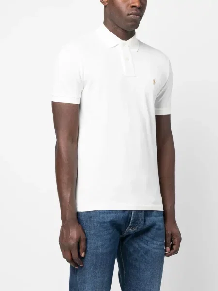 Polo Polo Ralph Lauren με κέντημα λευκό