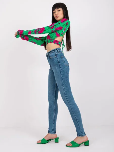 Pantaloni Moonart albastru