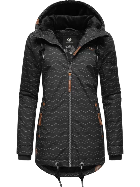 Ragwear Geacă funcțională Zuzka bronz negru