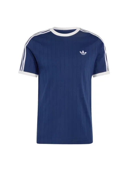 ADIDAS ORIGINALS Tricou DROP NEEDLE albastru închis alb