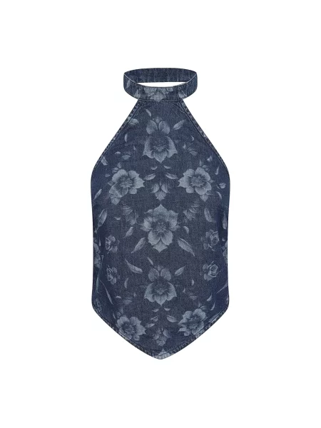 Top Pinko niebieski