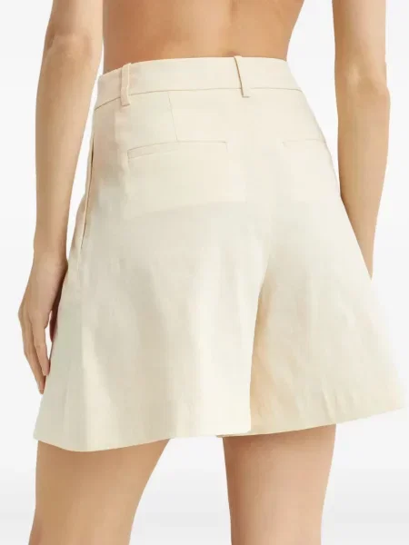 Pantaloni scurți Theory plisate