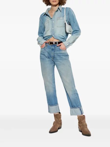 Blugi R13 albastru