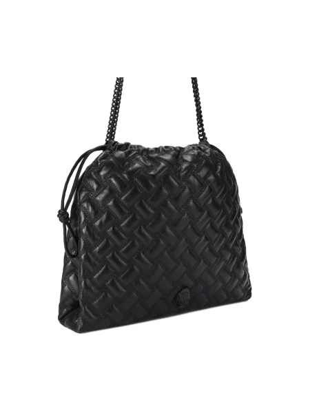 Kurt Geiger Torebki Kobieta ONE SIZE Skóra Kensington Shoulder Bag czarny