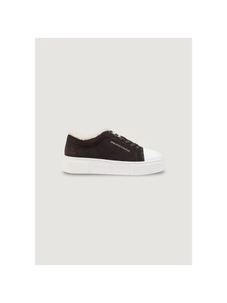 Pantofi Eax din piele maro