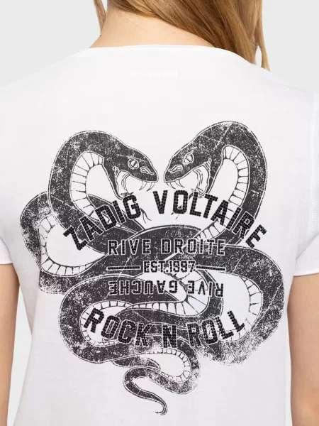 Футболка Zadig&voltaire біла
