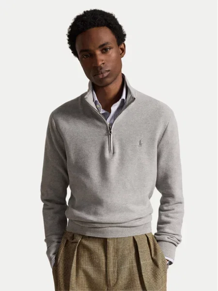 Polo Ralph Lauren Sweter jasny szary