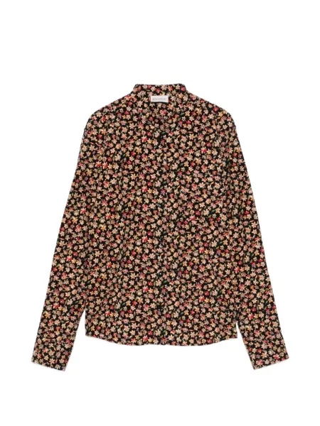 Cămașă Moncler cu model floral cu imagine negru