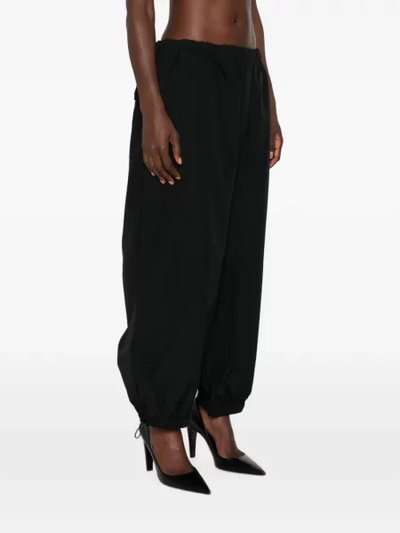 Pantaloni Entire Studios cu cordon negru
