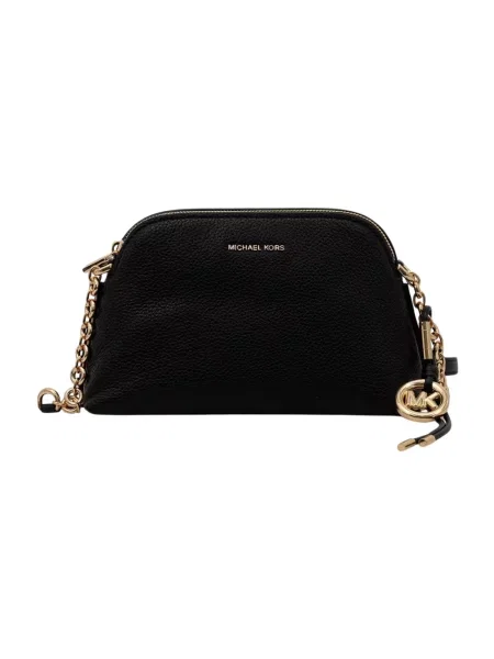Body Michael Michael Kors skórzany czarny