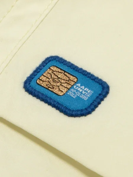 Pantaloni Aape By A Bathing Ape alb