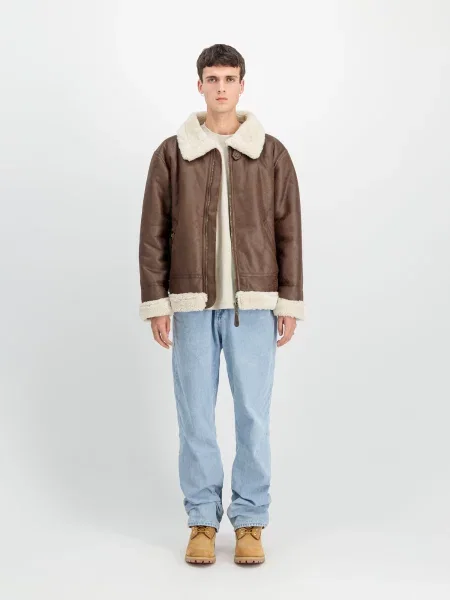 ALPHA INDUSTRIES Geacă de primăvară-toamnă FL' maro