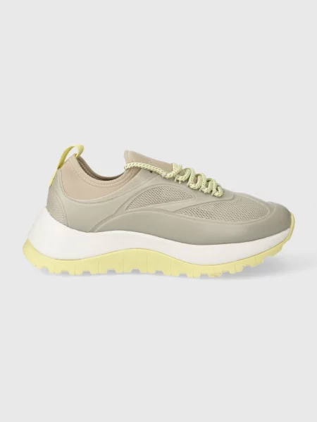 Маратонки Calvin Klein RUNNER LACE UP CAGING сиво