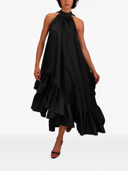 Rochie maxi Azeeza cu volane negru