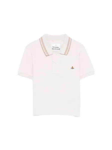 Koszulka polo Vivienne Westwood klasyczna beżowa